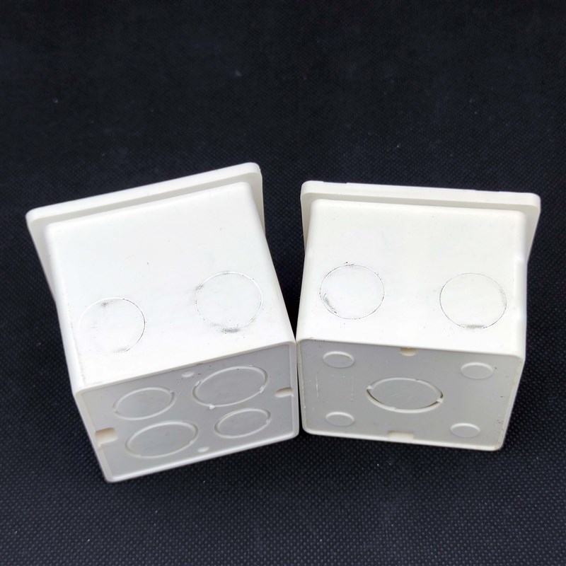 8型暗装接线盒家用暗盒PVC加厚开关插座底盒预埋阻燃0加深7