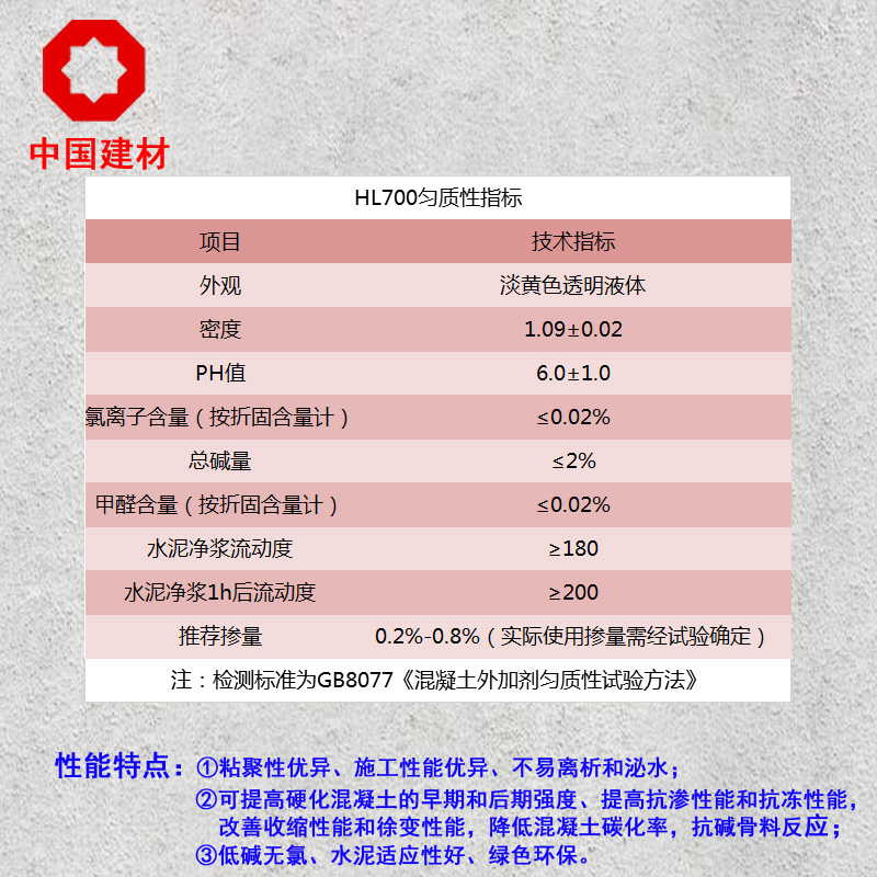 湖南中岩聚羧酸高性能减水剂母液综合型母液混凝土外加剂2kg保坍