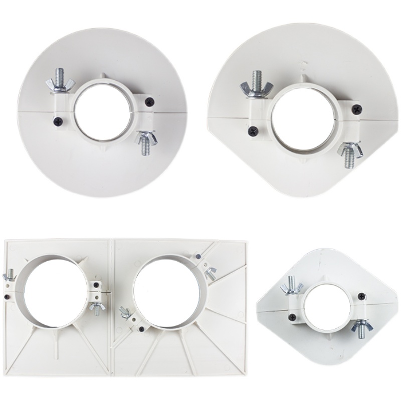 PVC110吊模精品 75排水管圆形预留洞封堵补洞模板11镀锌管吊模