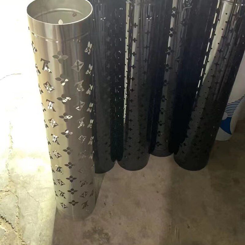防烫网不锈钢排烟管隔热网烟囱管防护罩取暖炉壁炉烟囱管防烫网罩