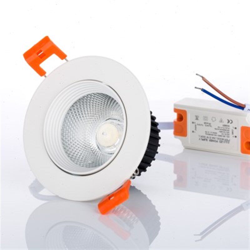 微工RA98高显色嵌入式射灯天花灯 护眼无频闪3500K暖光4500K阳光