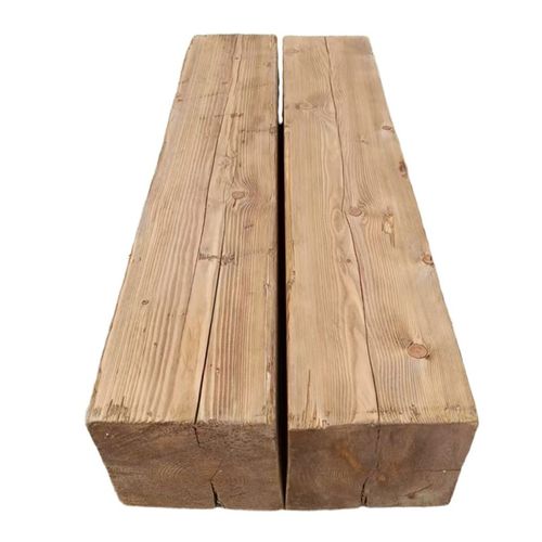 老旧木头实木木方防腐木房梁民宿覆古装修装饰立柱侘寂风碳化柱子