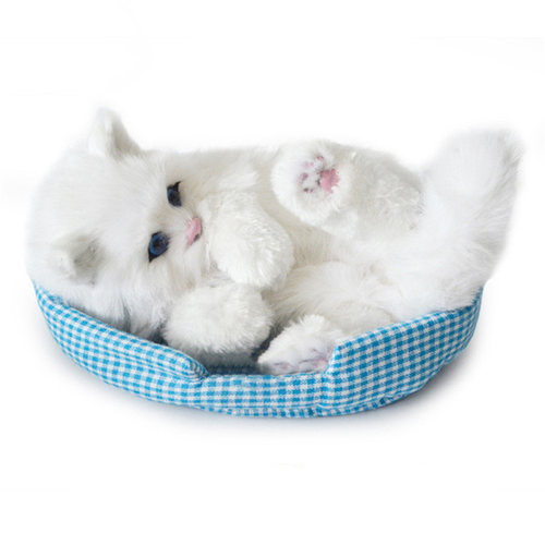 仿真宠物摆件动物布偶会叫的小猫咪毛绒玩具猫猫公仔玩偶假猫娃娃