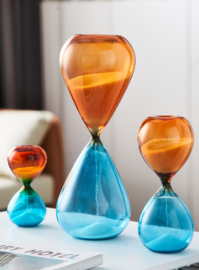 创意个性学生宿舍书桌沙漏计时器电视柜酒柜摆件办公室桌面装饰品