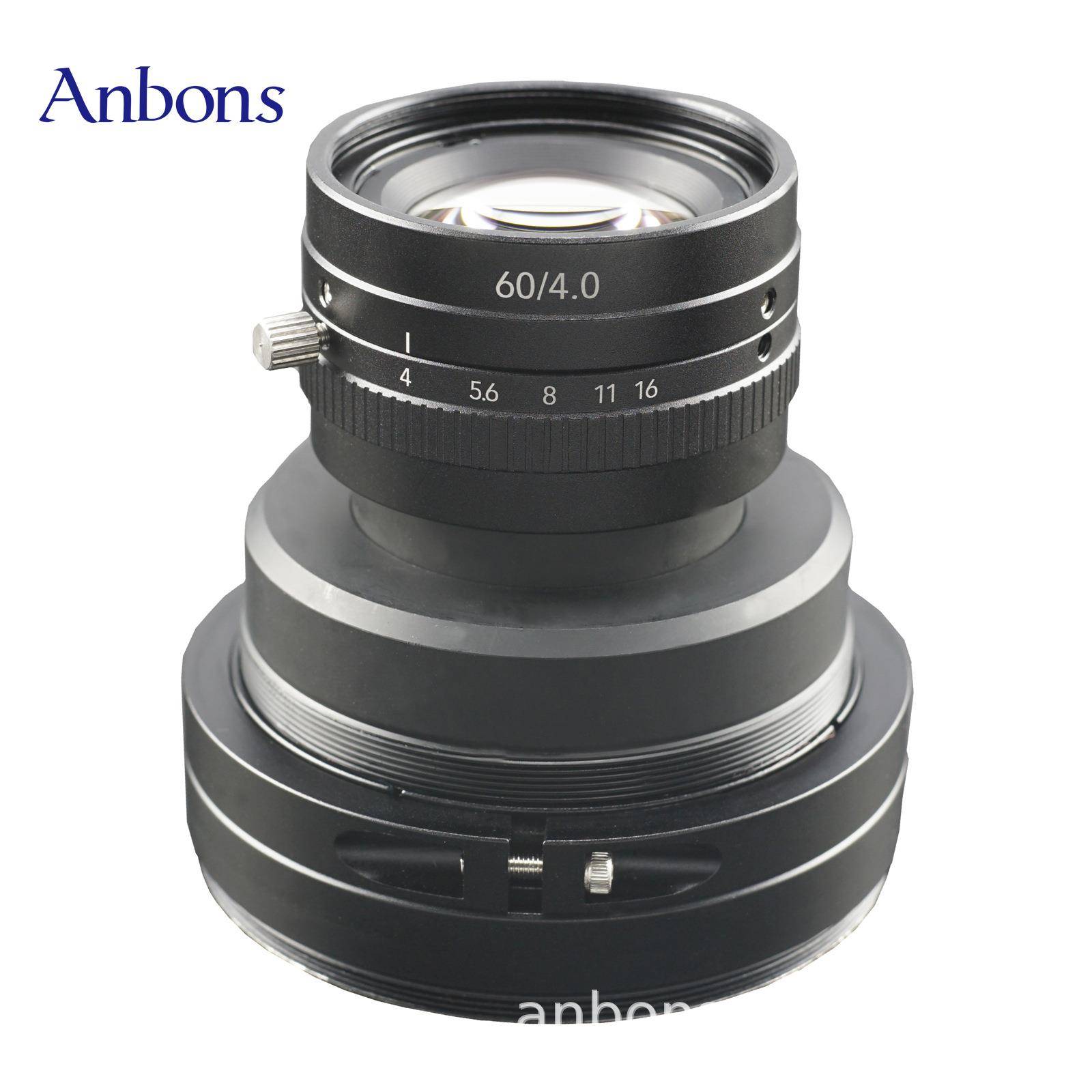 ANBONS海康工业镜头LS60mm相机镜头8k7um16k3.5um线扫工业镜头
