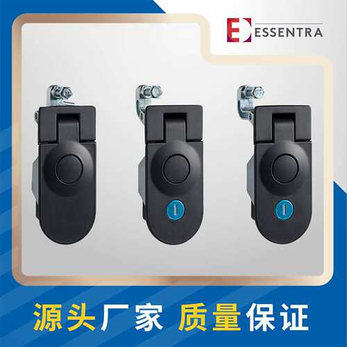 益升华恒珠MS609杠杆弹跳锁电柜门锁配电箱门锁开关柜锁工业锁