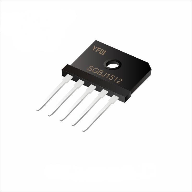 三相整流桥堆SGBJ5010 SGBJ 封装印字 YFW SGBJ5010t 佑芯微