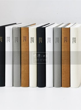 布面质感装饰真书样板间酒店会所软装书籍摆件复古拍照摄影道具