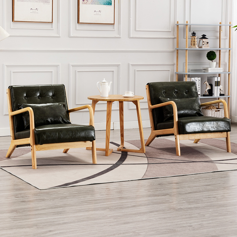 办公室沙发茶几装商务简约现代简易小型接待洽谈会客卡座