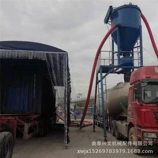 大型脉冲除尘气力输送机现货甘肃粉煤灰自动装车抽灰机粮食装车机