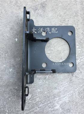 陕汽重卡3德龙X3000保险杠支架左右安装铁支架德DZ972596龙X000配