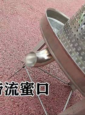 不TLL锈压机蜜小型蜜机蜂蜜机中蜂蜜压榨机取蜜榨机钢酒槽手动榨