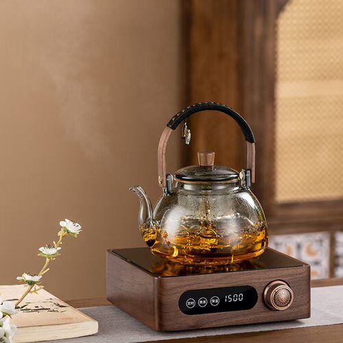 围炉煮茶器家用电陶炉煮茶具铁壶铜壶恒温煮茶炉碳电磁炉烧水养生