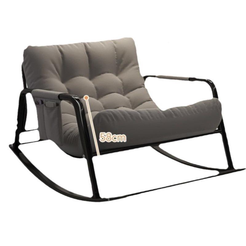 休双人网红轻奢逍高端遥椅摇摇椅BEB成人阳人台躺椅客厅闲家用懒