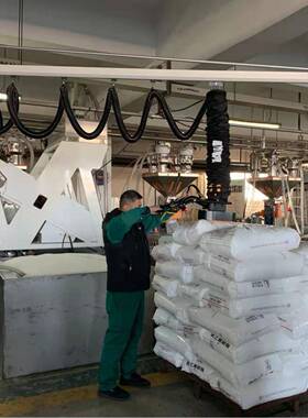 气箱管吸物料搬运纸+搬桶+FYC袋子产品使用仓料库物流上下助力运