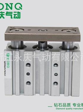 长期销售气动元件导杆三轴气MGPM25x2174缸0新薄型带气导缸杆缸