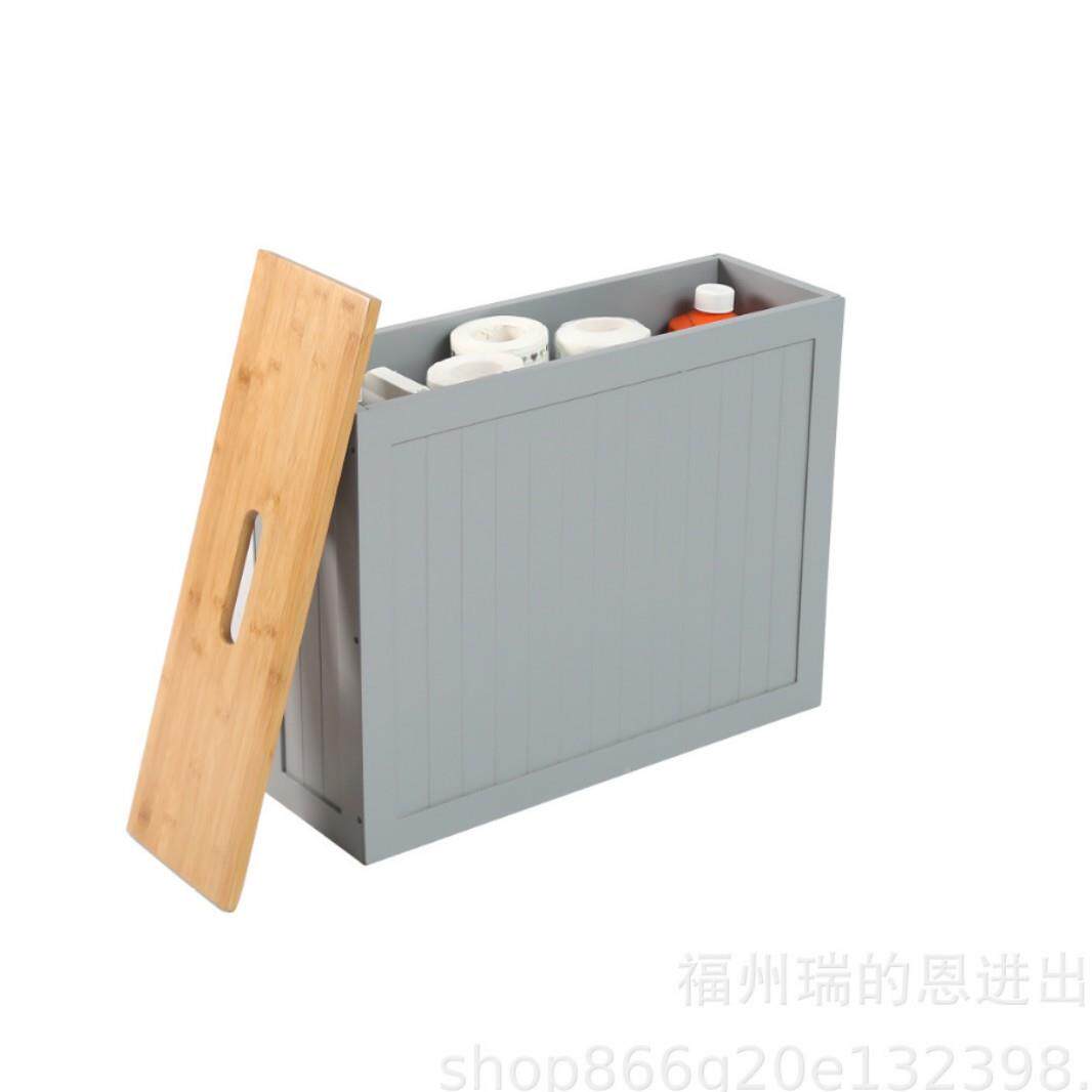 TN1604厂家直供浴欧式木质撞色书储房卧室便携物箱置物盒室收纳箱