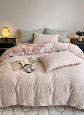 毛全棉三0层纱225秋冬季加厚被套150XEX202412200X230棉A类纯提花