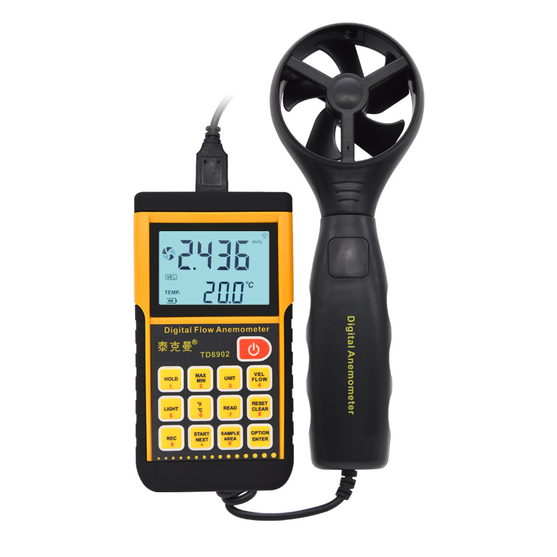 风速仪 风速测量仪 数字风速计风速风量仪风速检测仪泰克曼TD8902