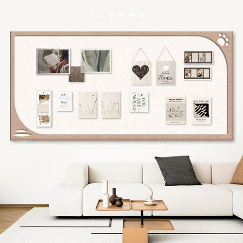 幼儿园环创毛毡板照片墙毛毡墙贴背景留言板挂墙软木板文化墙班级