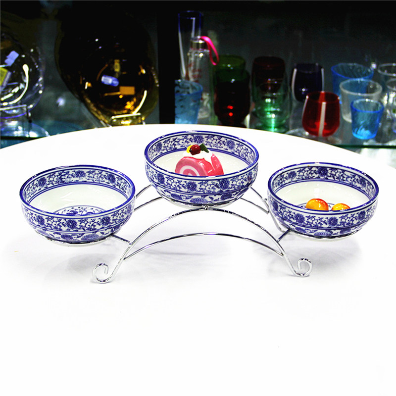 火锅酒店自助餐台餐具器皿早餐厅调料咸菜碗小菜明档食物展示架子
