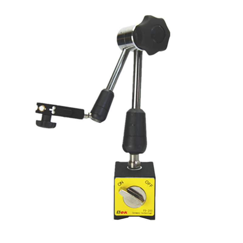 PDOK万向磁性表座百分表座强力磁力座PD-203千分表打表支架