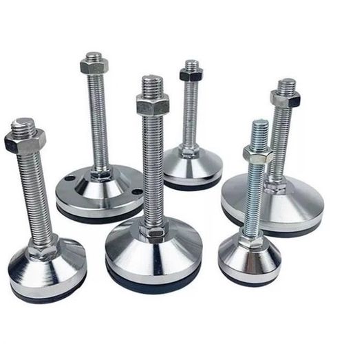 WAG41-D50-D60-D75-M12-M16-M20-L100替代不锈钢万向调节脚杯