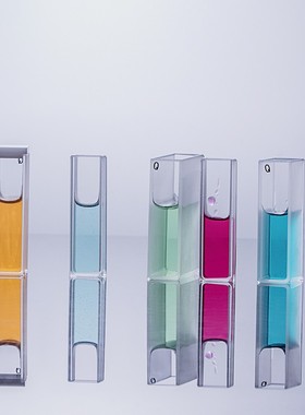 石英玻璃比色皿5 10 20 30 40 50 100mm1cm722/751熔融耐酸碱