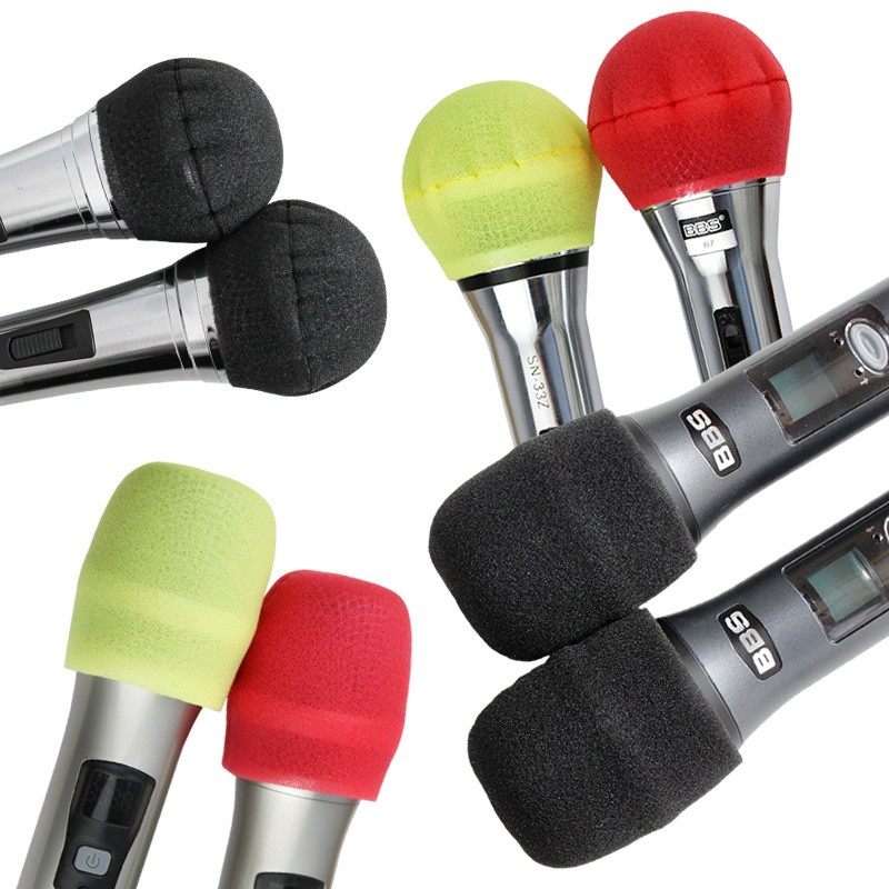 新款质量好一次性话筒套防风防喷罩麦套麦克风套KTV话筒罩咪麦套