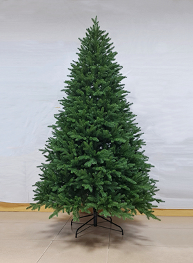 圣诞树pe仿真树裸树豪华加密立体不掉粉圣诞节摆件christmas tree