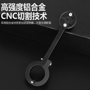 K3plus下挂车灯配件 dahon TTPRO折叠自行车码 表延长支架适用大行