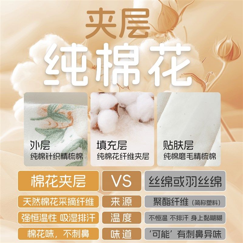 棉花内胆新生婴儿包被纯棉抱毯秋冬季厚款冬天外出抱被初生儿宝宝