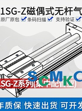 无杆气缸CY1SG6/10/15/20/25/32/40-50 100 150 200 250 300Z BSZ