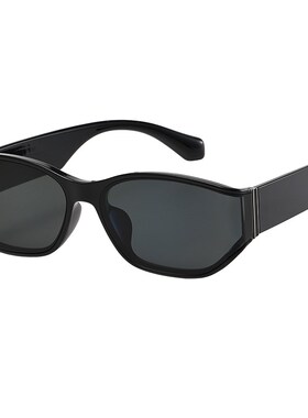 2025新款曲面屏猫眼墨镜女级感防紫外线眼镜开车偏光太阳镜5001