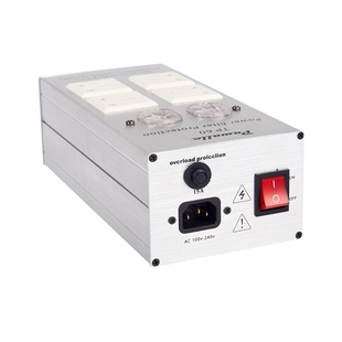 新品 TP60电源滤波器插座铝合金外壳2级防浪涌插座15A过载保护