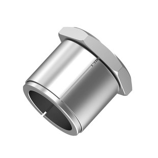 STK600螺母型不锈钢304材质胀紧套涨紧套免键轴套免键轴衬涨套