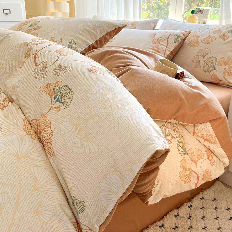 秋冬全棉加厚磨毛四件套纯棉2025新款被套床单床笠三件套床上用品,电子元器件市场,其它元器件,淘宝优惠券,粉丝福利购,淘宝优惠卷