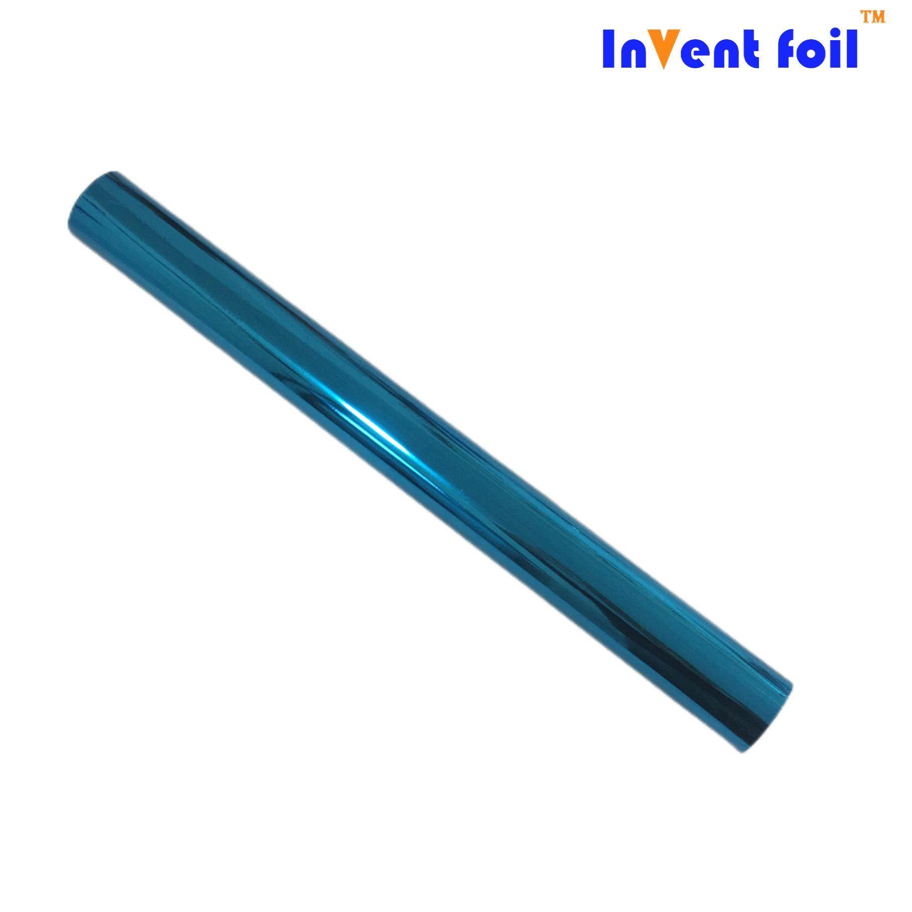 INVENT FOIL蓝色烫金膜纸塑通用性价比高颜色齐全电化铝烫金纸