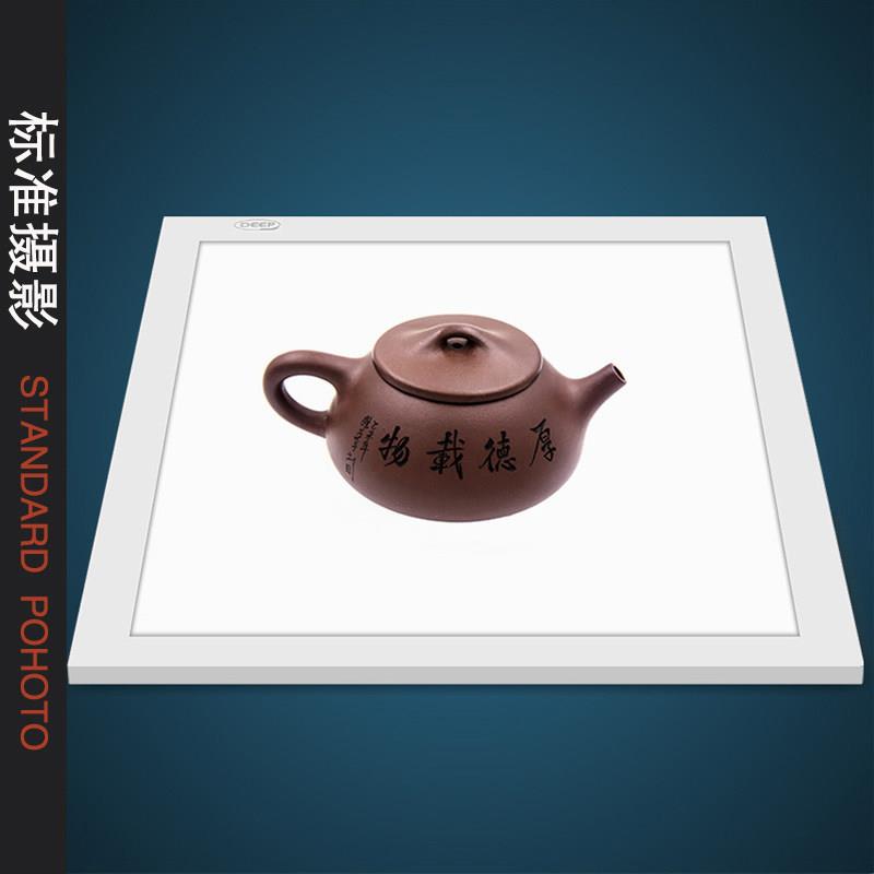 Deep调光led无影摄影灯背景布白底灯板免抠图摄影棚套装可调光拍