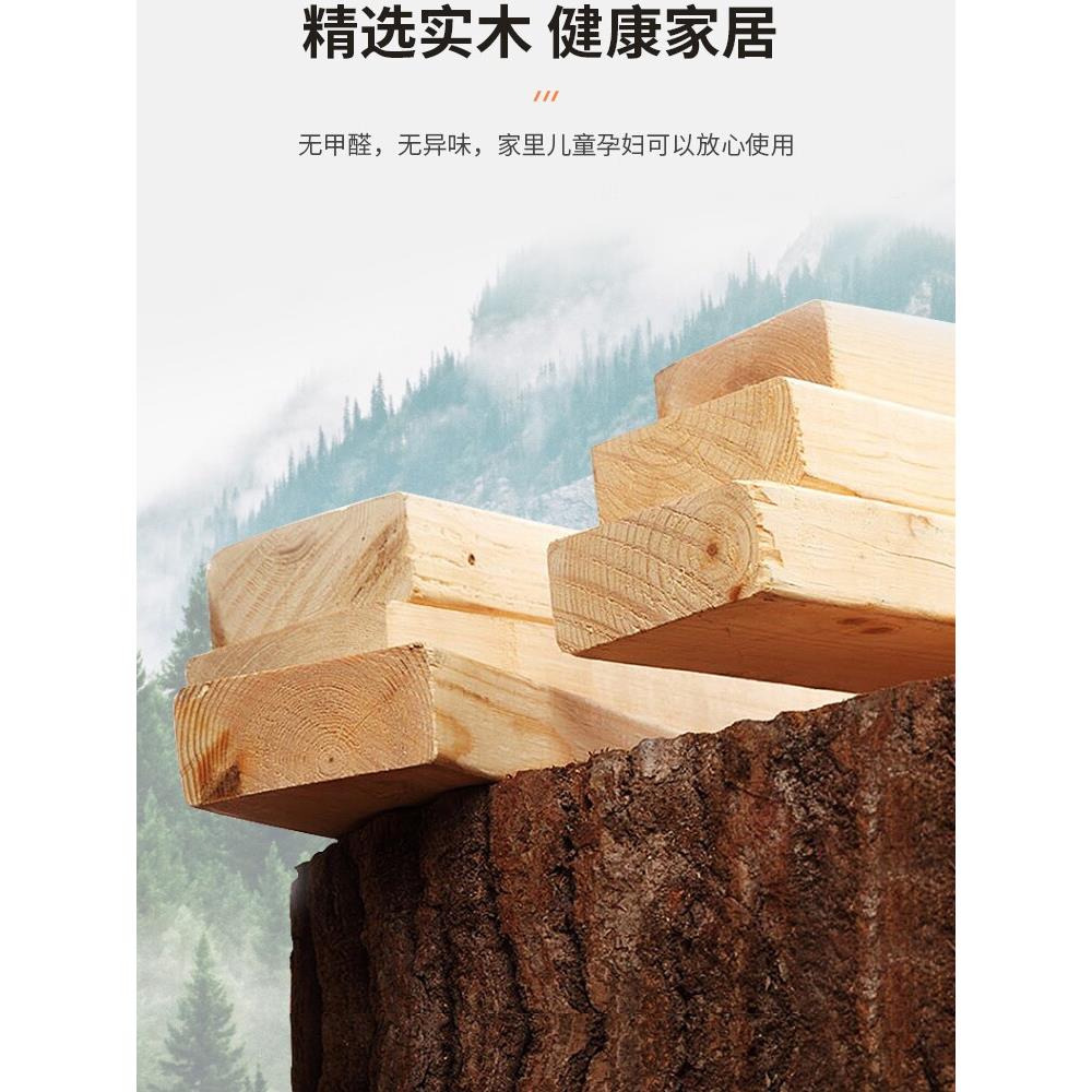 定制实木松木家具斗柜简约现代储物柜小户型多抽屉斗橱卧室收纳柜