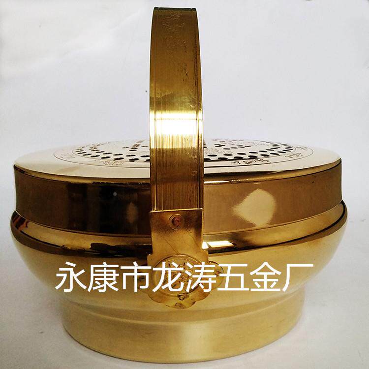 传统婚礼用品冲铜火婚庆铜火结婚火铳铜火炉手炉旺盆炉囱WRV陪嫁
