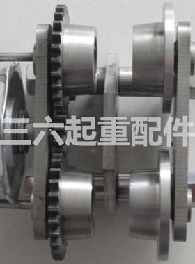 单小手拉2跑车工字钢单轨运242轨行车1TT3T5T10T手拉小车轨道滑车