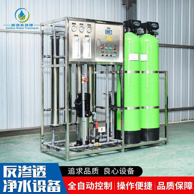 配套锅炉蒸水汽发生器工业R用449O反渗透纯水机离子水1去吨商净设