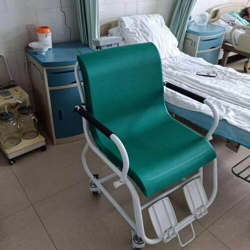 医院带轮子可移动座椅式电子体重秤 300kg液晶数显电子座椅秤