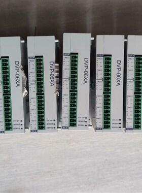 台达PLC扩展 DVP06XA-S成色实物图,功能正常,单台