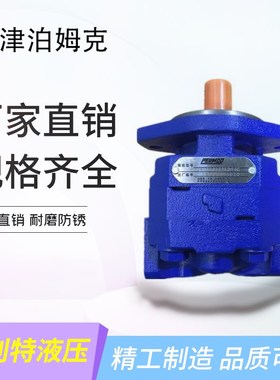 天津泊姆克铁福来油泵P124A085A0ZA1D-54齿轮泵P124B182XDZA10-54