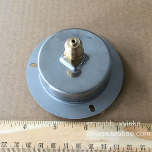 YN60ZT吊车用耐震压力表40mpa带G1/4边轴向6000PSI液压表螺纹