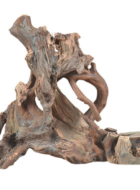 风化木创意家居摆件实木陶瓷风树根古典新装饰底座人物佛像摆设