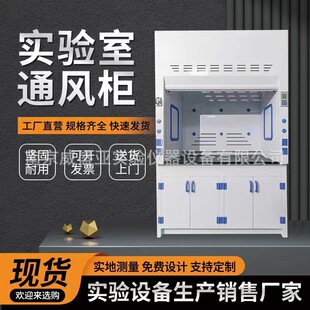 全钢木实验室PP通风柜排风柜实验台通风厨步入式落地柜系统专用