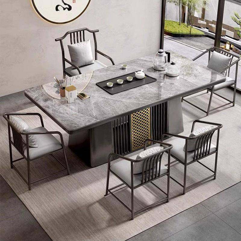 新中式岩板茶桌现代办公室茶桌椅组合阳台家用茶台感轻奢茶几,鲜花速递/花卉仿真/绿植园艺,割草机/草坪机,淘宝优惠券,粉丝福利购,淘宝优惠卷